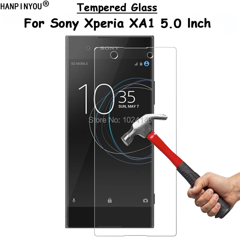 Закаленное стекло для Sony Xperia XA1 / Dual 5 0 &quot защита экрана ультратонкая
