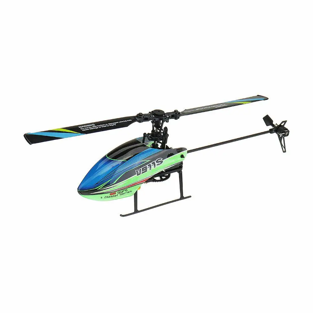 LeadingStar WLtoys V911S 2,4 г 4CH 6-Aixs гироскоп Flybarless RC вертолет BNF без пульта дистанционного управления