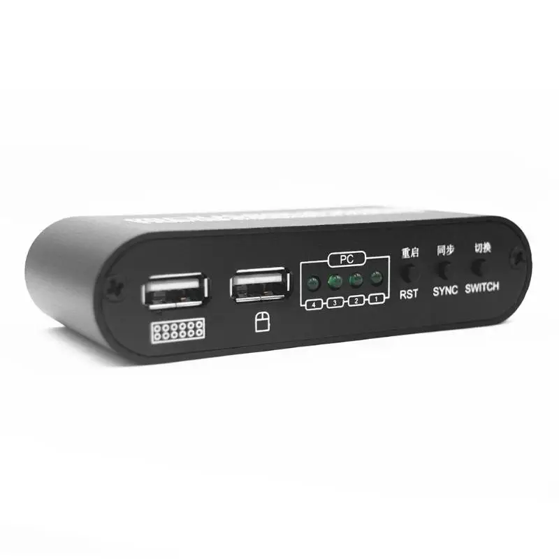 4 порта USB синхронный контроллер клавиатура синхронизатор мыши для