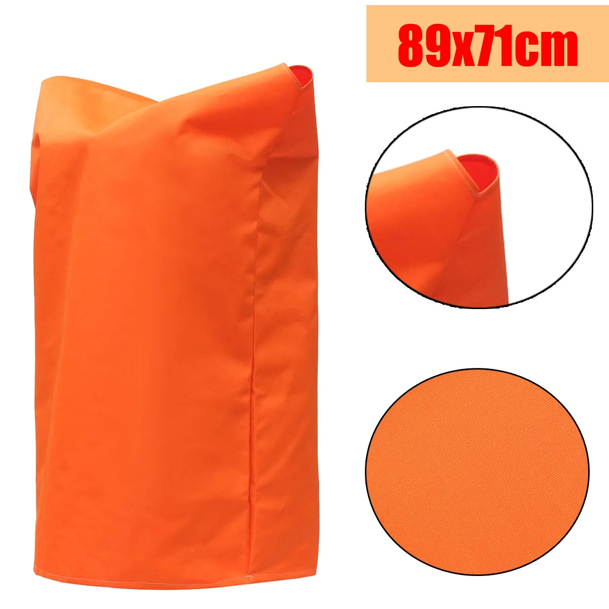 

Autoleader 71x89cm 450D Boat Engine Cover Outboard Motor Prop Propeller Cover Drawstring with Drain Hole Waterproof Orange