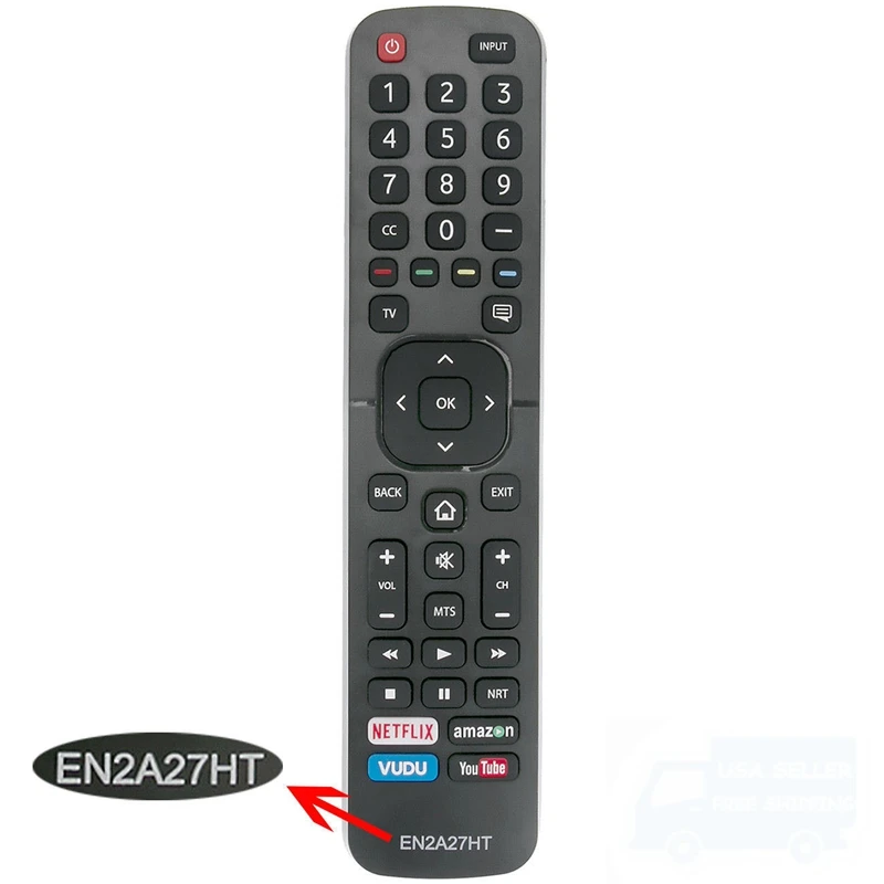 Новый пульт дистанционного управления EN2A27HT для Hisense 50H7050D 55EU6070 65EU6070|Пульты ДУ| |