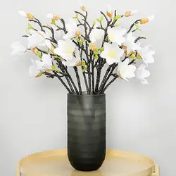 Искусственные магнолии Denudata Букеты Свадебные украшения дома мини классический моделирования цветы для офиса Вечерние