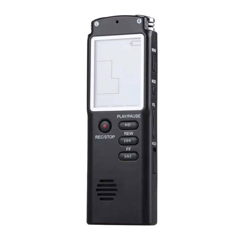 

VODOOL 8GB USB Professional Digital Audio Voice Recorder 1.5 inch LCD Screen Dictaphone MP3 Player Meeting Voice Recording Pen