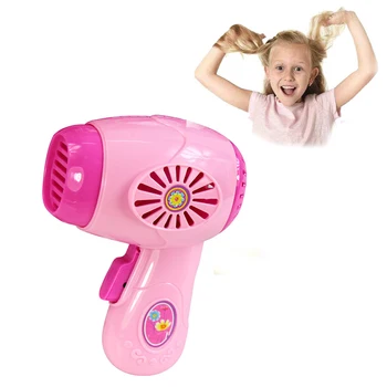 

1PC Pretend Play Set Mini Home Appliances Stimulation Housework Toys Set Educational Toy Gift Girls(Hair Dryer)