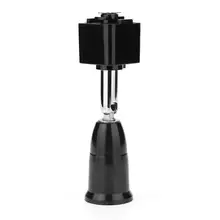 1 шт. E27 лампа, крепление к рейке круглые светодиодные лампы COB светодиодный потолочный светильник для одежды, обуви, магазин внутренней отделки основание потолочной лампы