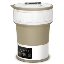 Портативный электрический чайник для воды складной компрессионный дорожный портативный мини-изоляционный Электрический чайник открытый бутылка для воды