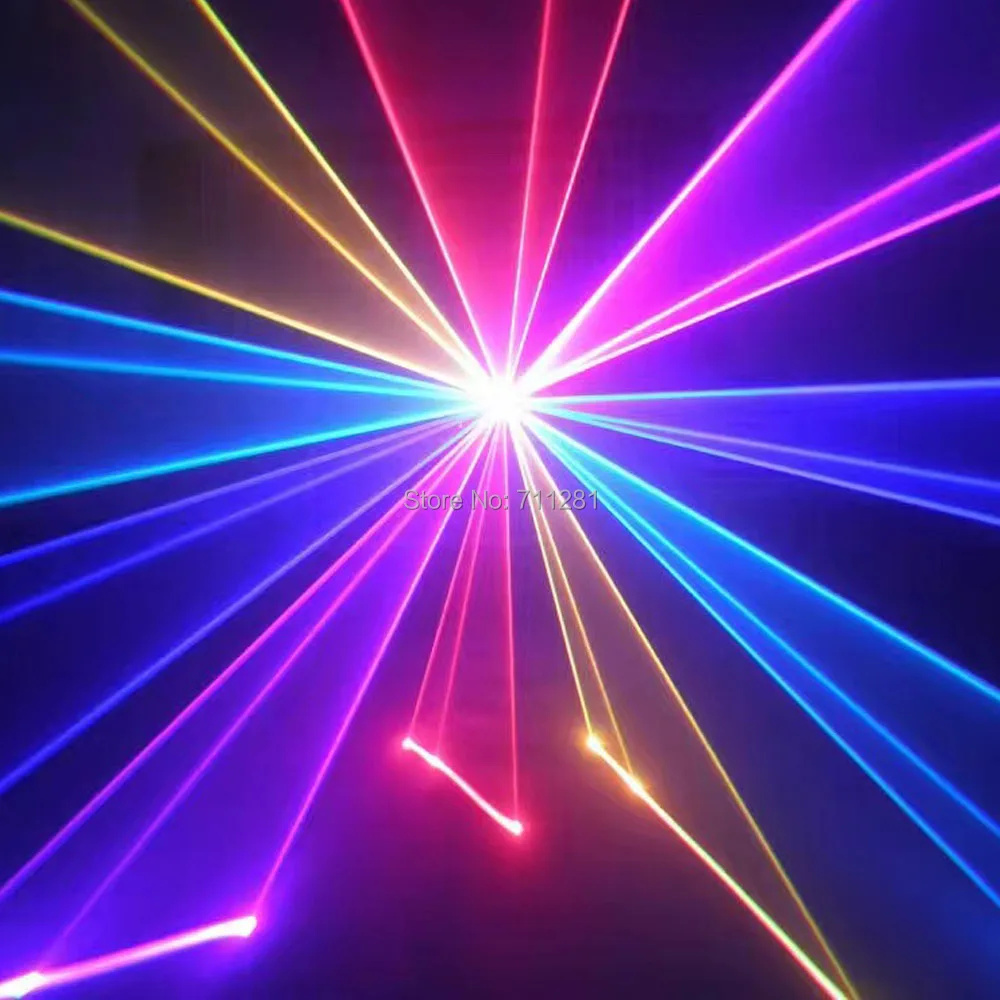 5 Вт (3/4/8/10 Вт) RGB лазерный проектор Освещение сцены диско DJ клуб КТВ Рождество бар