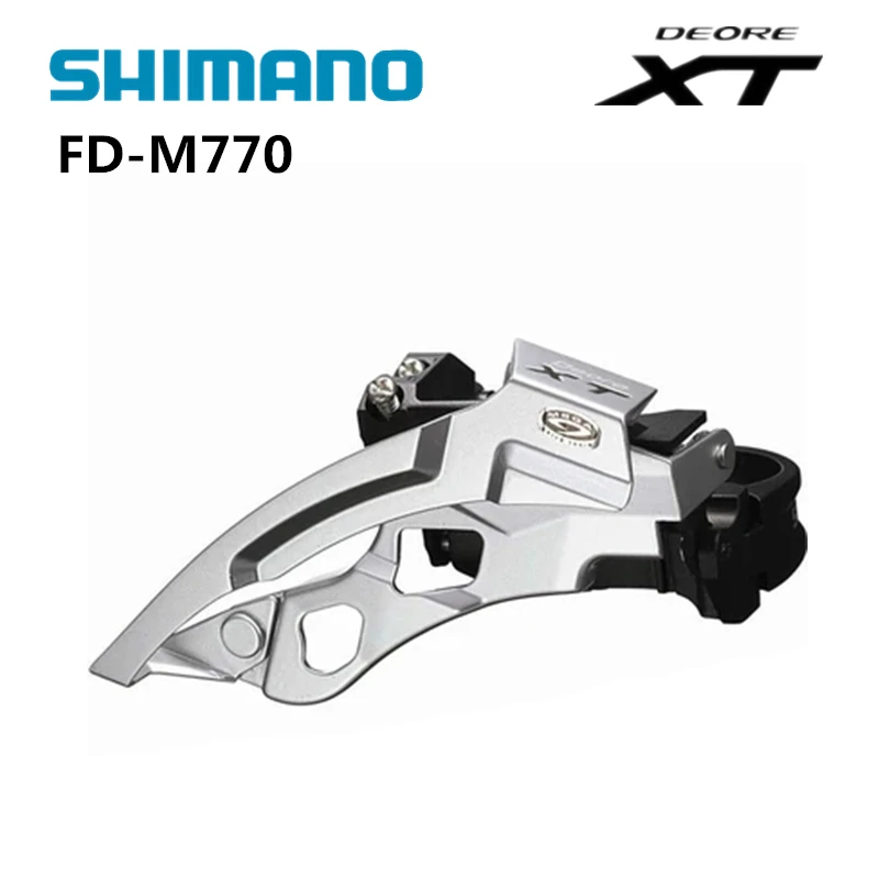 

Shimano Deore XT FD M770 Front derailleur switch 3x9 speed MTB bikes Mountain bicycle parts