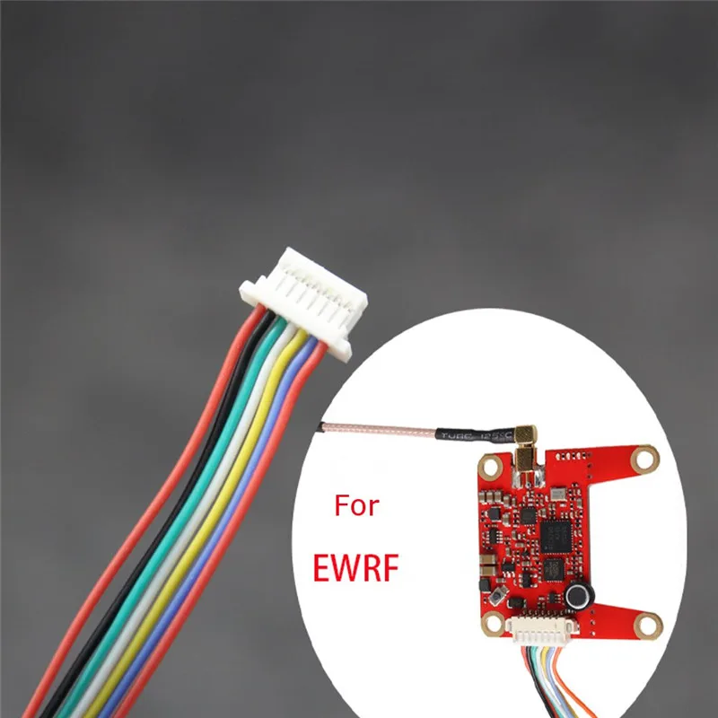 

10cm FPV Video Transmitter Connection Cable Wire For Racing Drone Pandarc 5804M/Rush Tank//EWRF/Foxeer TM25 Cleartx VTX