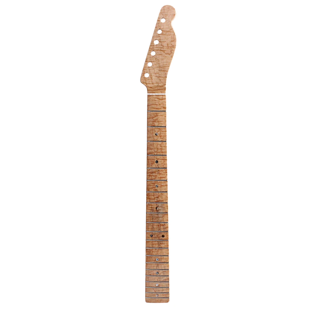 

GS39 21 Fret Tiger Flame Maple Guitar Neck Replacement Guitar Neck for TL Electric Guitar