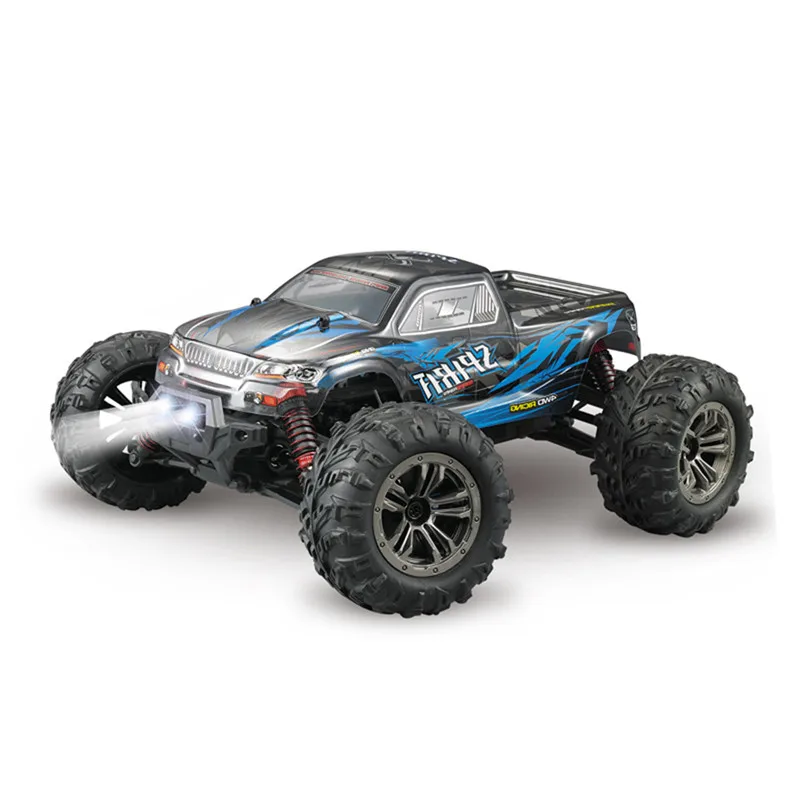 Xinlehong Q901 1/16 2,4G 4WD 52 км/ч высокая скорость RC автомобили бесщеточный пульт дистанционного управления автомобиль и светодиодный светильник RTR игрушки