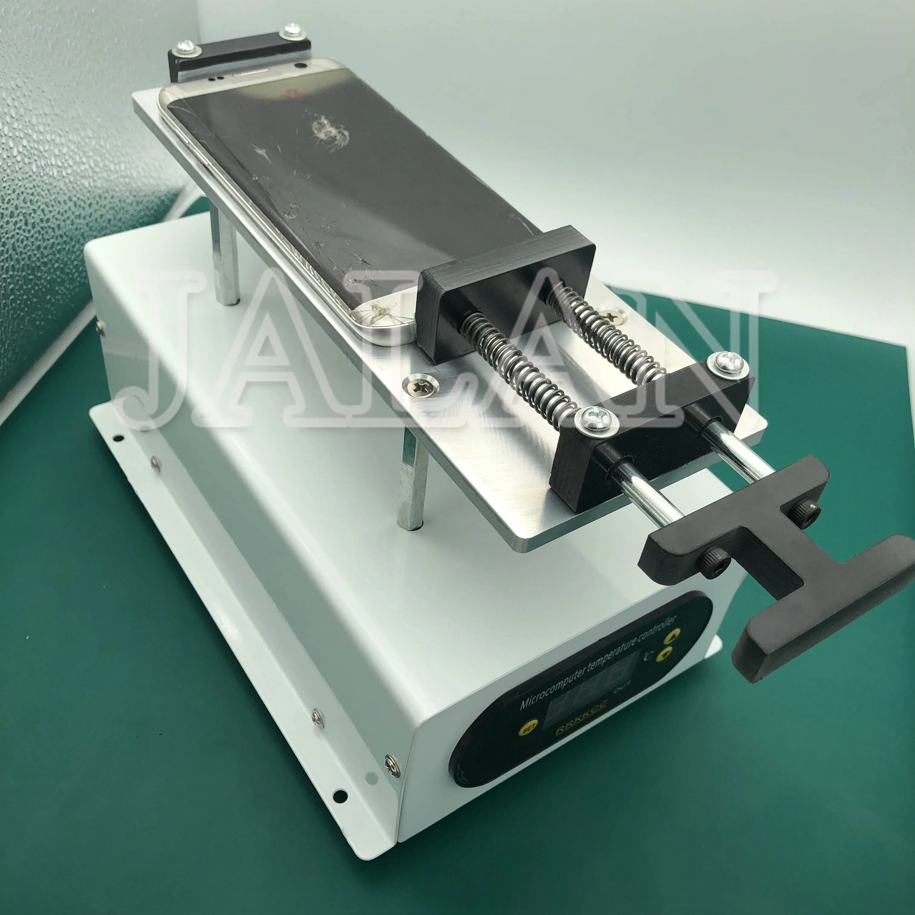 

JALAN Universal in frame glue cleaming machine for s9 plus Note 9 Note 8 heating adjust glass separate glue clean middle frame