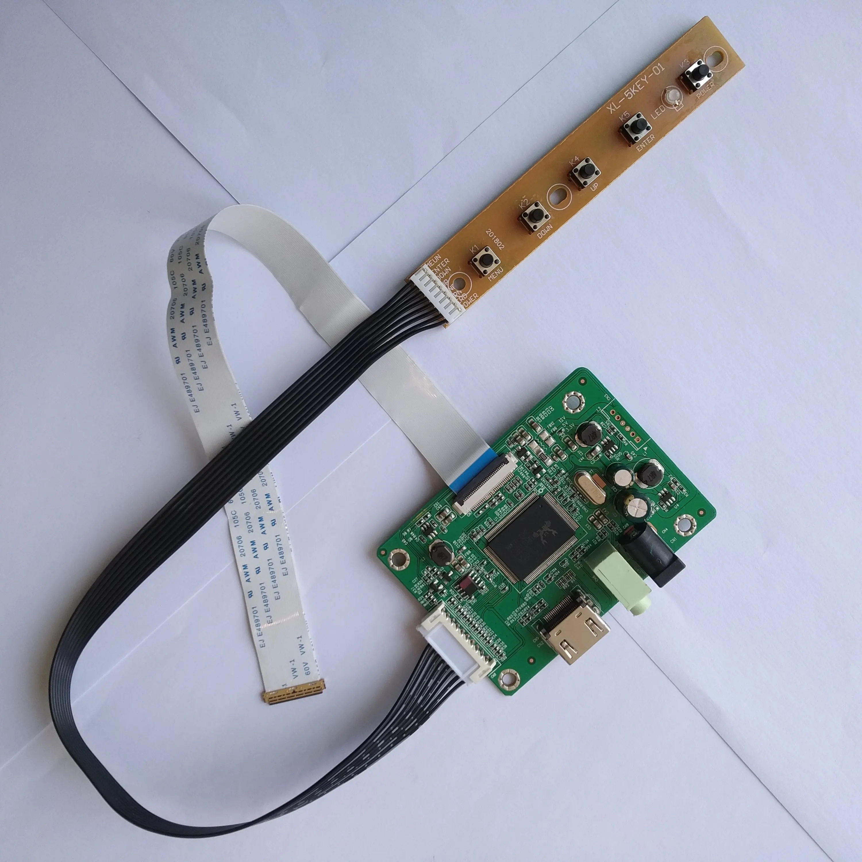 HDMI светодиодный LED EDP плате контроллера мониторы экран для B140XTN02.4 1366X768 мини карты дисплей