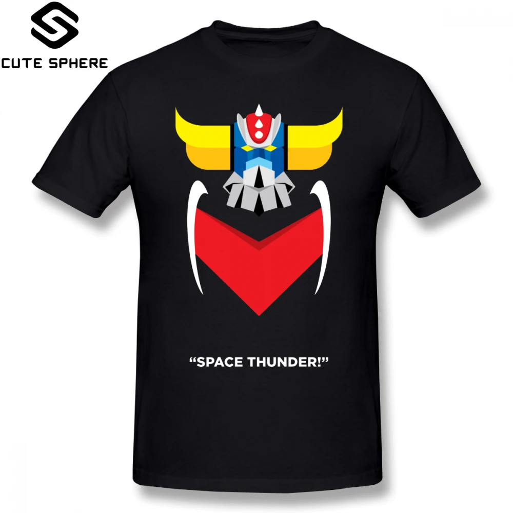 

Grendizer T Shirt Grendizer T-Shirt Printed Casual Tee Shirt Mens Cute 5x Cotton Short Sleeves Tshirt