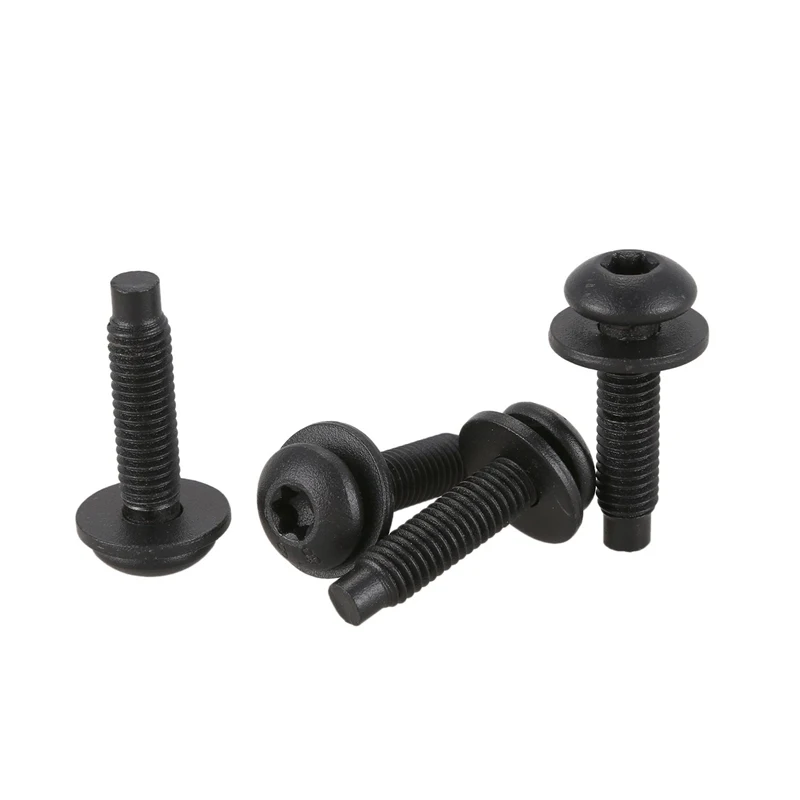 

4Pc For Jeep Wrangler Soft Top To The Roll Bar Bracket Torx Screw Kit 1997-2017