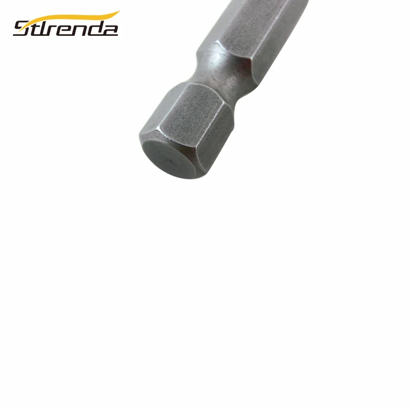 STLRENDA 10 шт. 50/60 мм магнитная шестигранная отвертка бит S2 сталь 1/4 дюйма