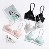 SuyaDream Women Bra 100%Real Silk Lining Thin Padded 3/4 Cup Bras For Girl Every wear Underwear New Black Pink Small Cups ► Photo 2/6