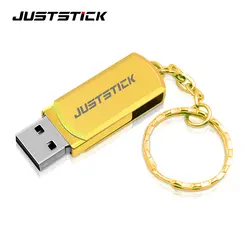 JUSTSTICK USB флеш-накопитель 32 Гб 64 Гб Флешка USB 2,0 флеш-накопитель 16 ГБ 8 ГБ 4 ГБ миниатюрный USB флеш-накопитель флеш-диск Бесплатная доставка