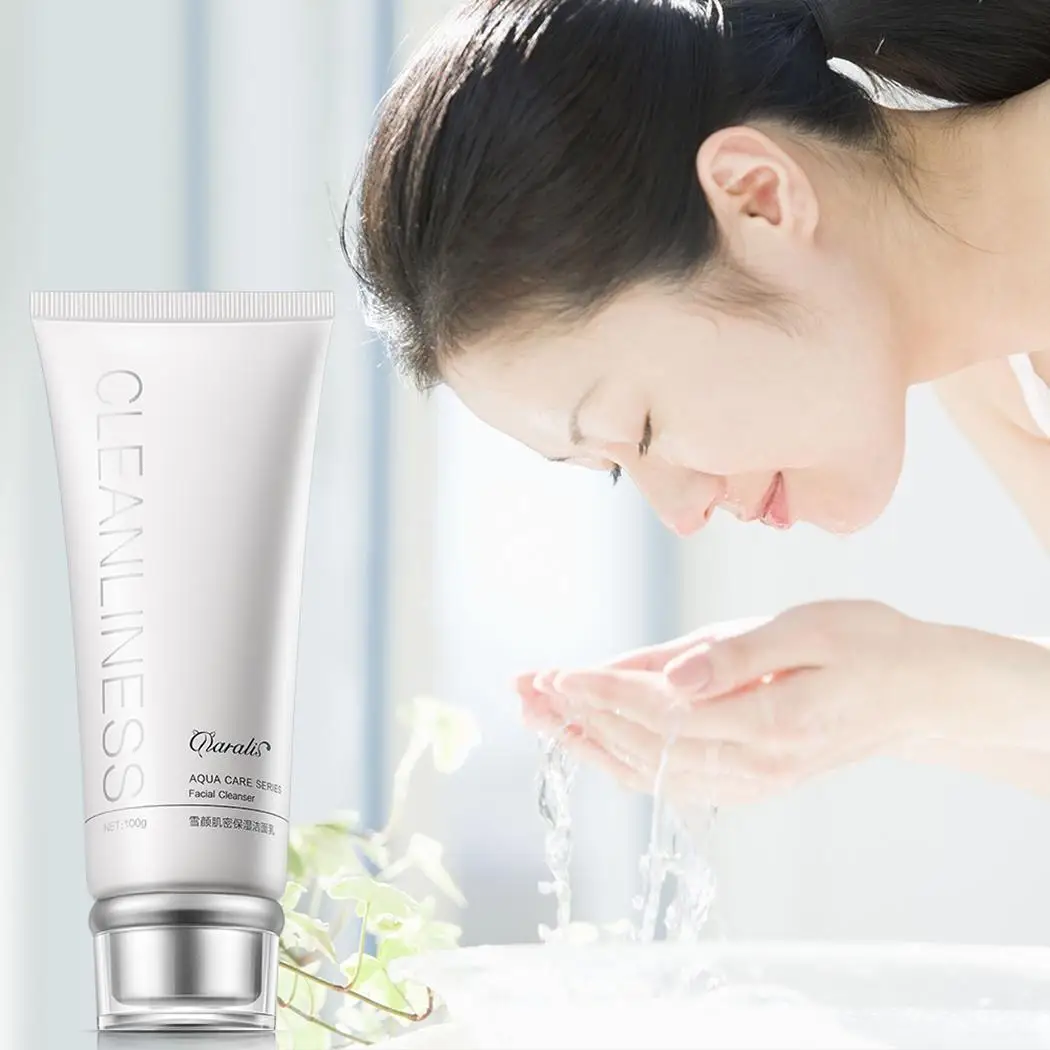 

Men Women Facial Deep Cleansing Cream Plastic Skin Care White Foam Cleanser 100g China