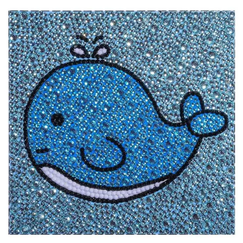 

5D DIY Full Drill Special Shaped Diamond Painting Dolphin Cross Stitch Embroidery Rhinestones Mosaic Kits Home Wall Decoration