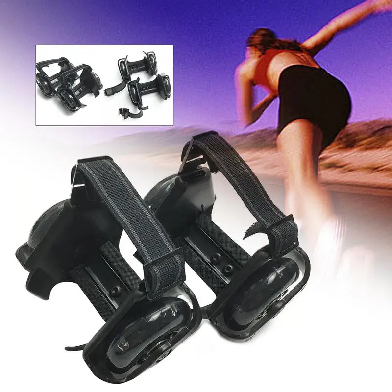 الرياضة 4 عجلات حذاء تزلج بعجلات بكرة مضاءة وامض LED عجلات كعب تزلج بكرات الجليد الحذاء اللمعان أحذية التزلج الأسطوانة الاطفال