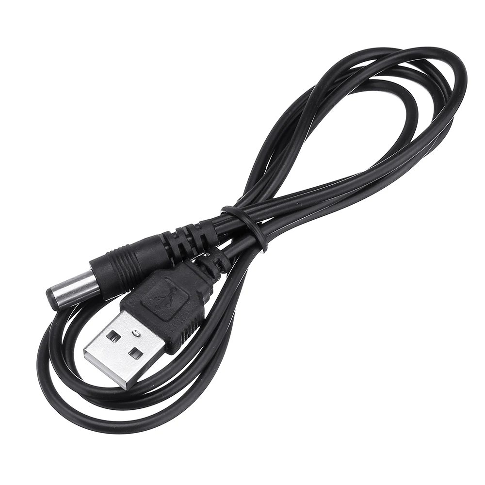 LEORY USB DC 5 в к DC 12 В повышающий кабель модуль конвертер 2,1x5,5 мм Штекерный разъем