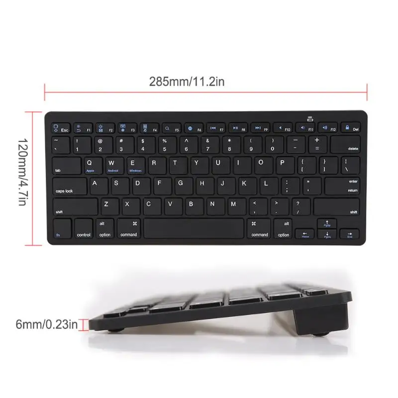 Новый Беспроводной Bluetooth 3 0 клавиатура для Apple ipad 2 4 air 1 mini mac OS ОС Windows|Клавиатуры| |