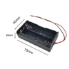 18650 Plastic Battery Storage Case Box Holder Leads 1 2 3 4 Slot Way 3.7V Diy Batteries Clip Holder Container With Wire Lead Pin ► Photo 3/6