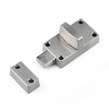 Безопасные дверные шарниры с защелкой индикатор блокировки с пряжкой для общественных туалетов