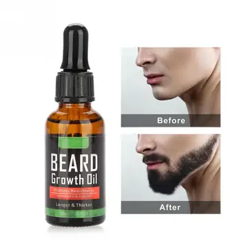 

30ml Beard Growth Oil Men Moustache Enhancer Beard Shaping Tool Care Serum Liquid Moustache Enhancer Beard Care Serum