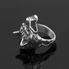 Los hombres 316L de acero inoxidable nórdicos nórdico vikingo odin Lobo anillo amuleto con bolsa de regalo ► Foto 2/6