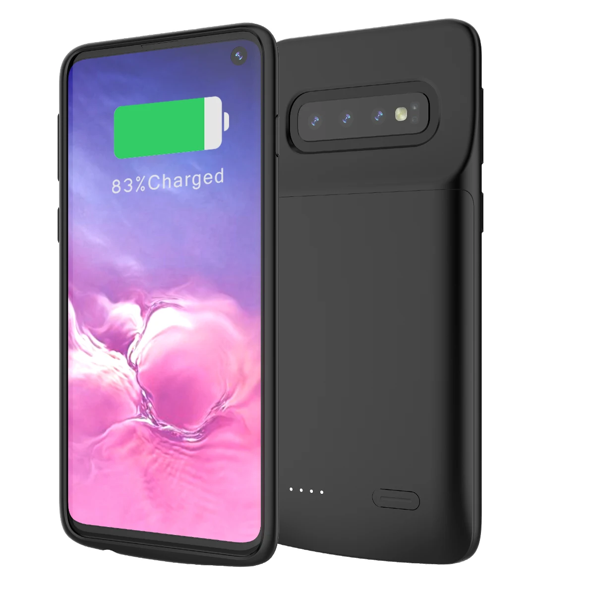 5000mAh Battery Charger Case for Samsung S10 Plus External Backup Power Bank Charger for Galaxy S10e S10 Battery Case 4700mAh