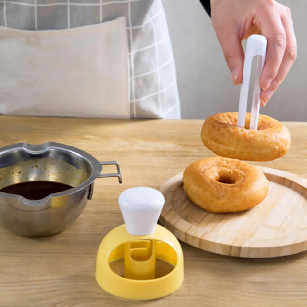 2 pcs/set Creative Donut Mold Cake Decorating Tools Desserts Bread Cutter Maker Dessert Practical Bakery Pastry Baking NEW