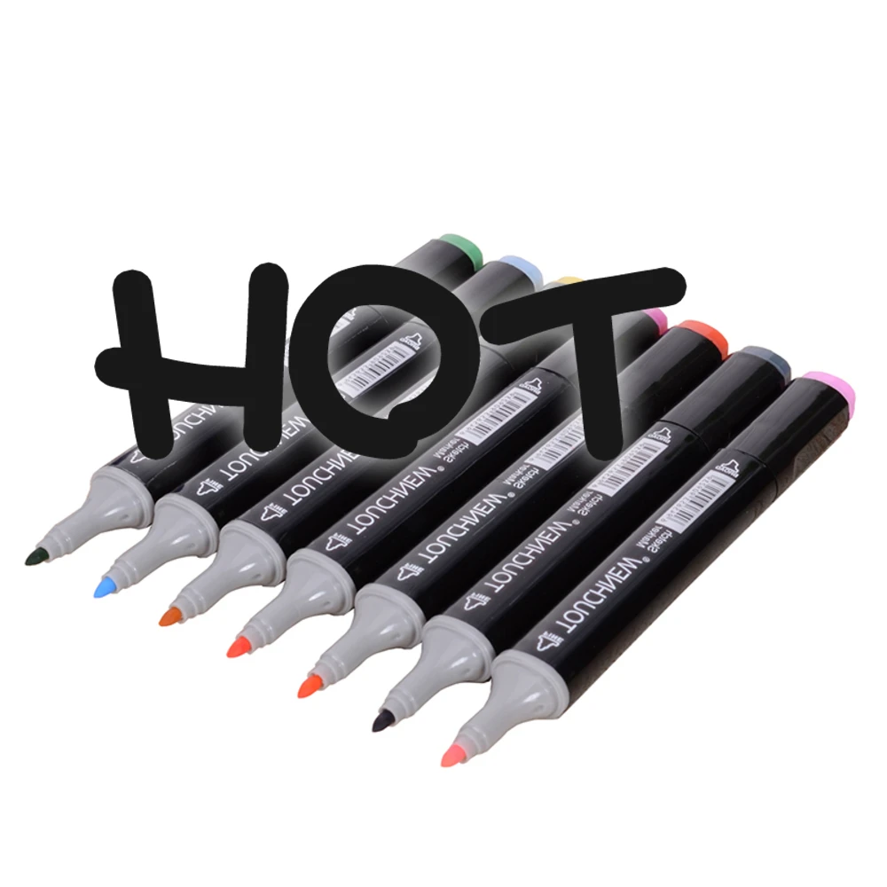

Recommend 30/40/60/80/168 Color Double-headed Alcohol based Art Markers Hand-painted drawing Supplies manga