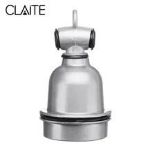 CLAITE E27 Lamp Holder Waterproof Ceramic Lampholder Bulb Adapter for Animal Pig Heating Light Bulb AC85-265V