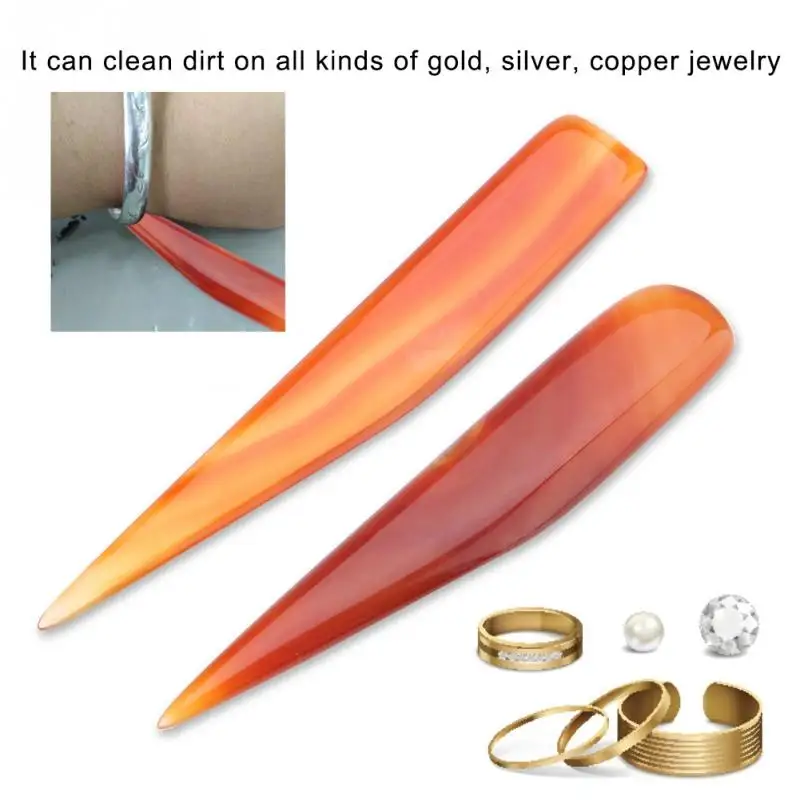 Профессиональный волшебный искусственный агатовый нож, Полировочный инструмент для ручной полировки золота и серебра, Высококачественная полимерная форма, ювелирный инструмент