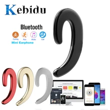 Kebidu спортивные стерео костной проводимости наушники беспроводной Bluetooth 4,2 гарнитура для ноутбука планшеты xiaomi для iphone 7 8 X
