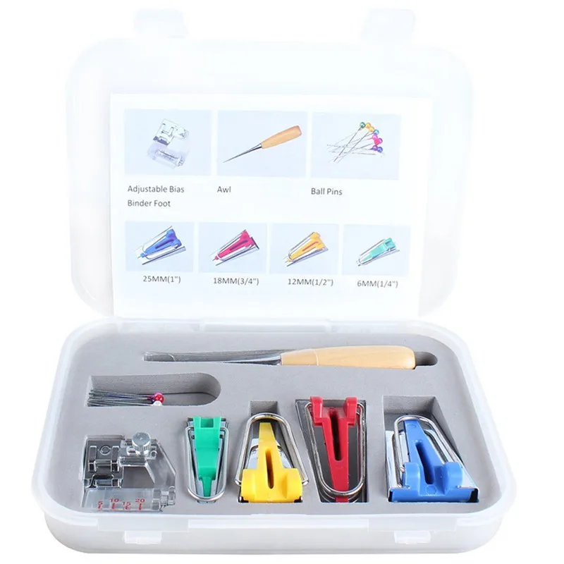 

DIY Sewing Tools & Accessory household quilting hand pull tube set tool multi-function belt edging combination accessories IN006