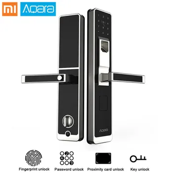 

Original Aqara Smart Door Touch Lock ZigBee Connection For Home Security Anti-Peeping Design Support IOS Android smart