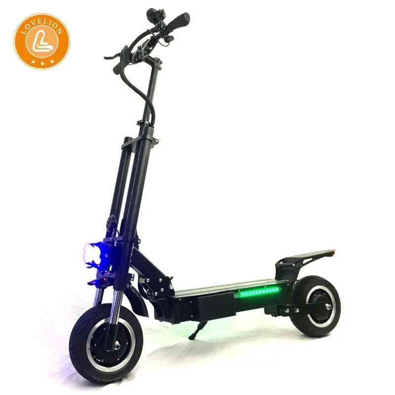 

LOVELION New kick electric scooter with seat 60V 3200W Strong Power fat tire fast charge adult electrico patinete e scooters