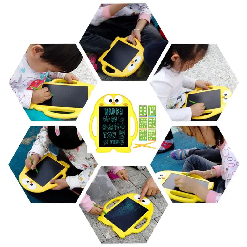 Электронная ЖК-доска для рисования для детей, цифровой блокнот для рукописного ввода, портативная доска для рисования, планшета для школы