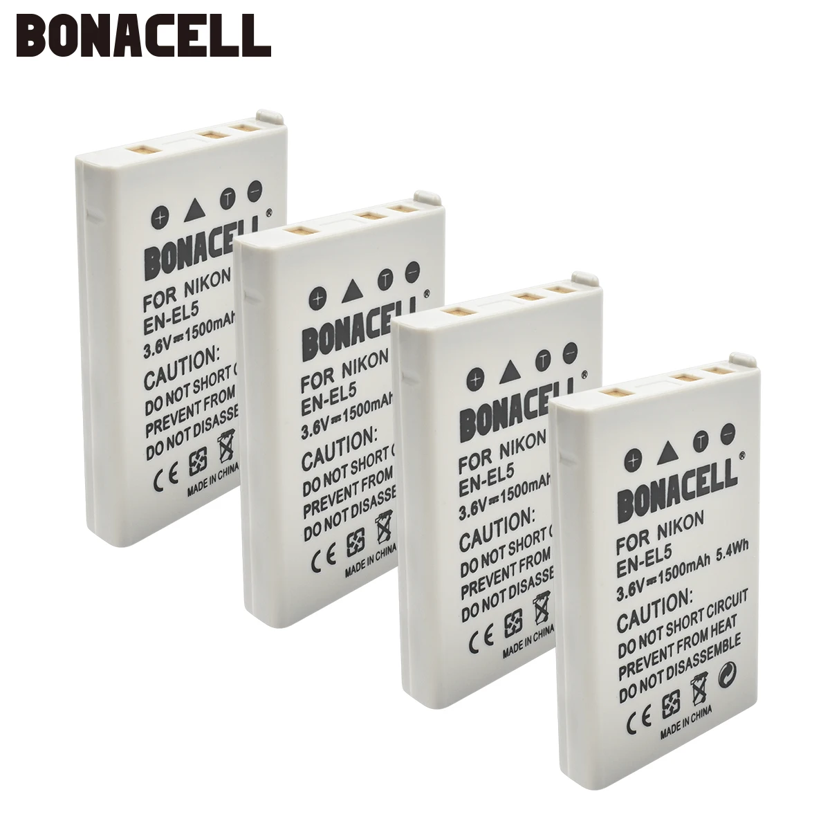 Батарейный блок Bonacell для цифровой камеры Nikon Coolpix P4 P80 P90 P100 P500 P510 P520 P530 P5000 P5100 1500 L50