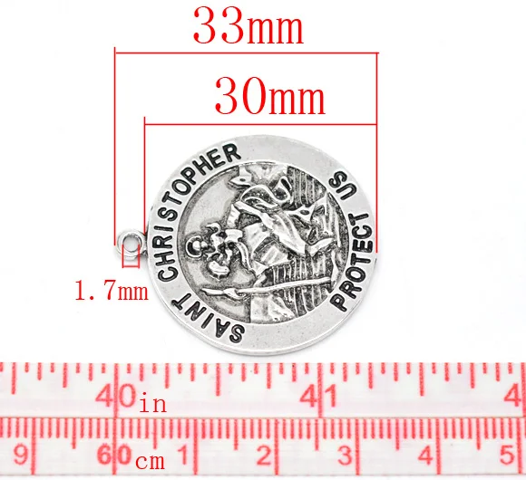 10 Silver Tone \