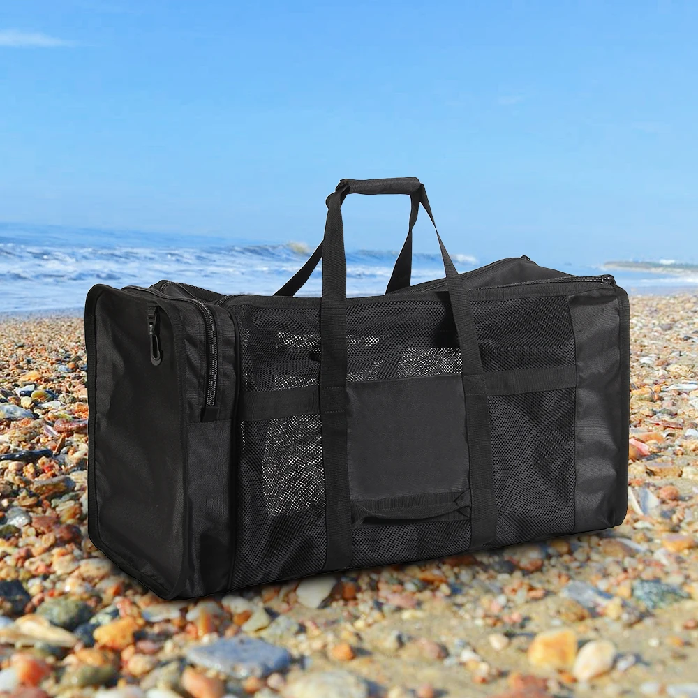 

100 Travel Pouch Ultralight Mesh Gear Bag Swimming Drifting Storage Pack For Scuba Diving Snorkeling Swimming Sports Equipment