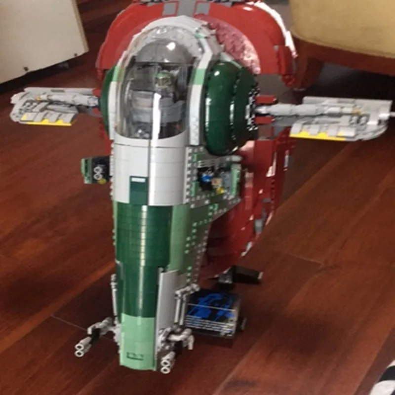 

New Lepin Block 05037 Star Wars Series UCS Slave First Assembling Spelling Insert Building Blocks Alpinia 2067pcs Children Toys