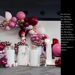 Хорошо подобраны полный набор воздушных шаров вечерние украшения Свадебные День рождения, мероприятие, вечеринка поставки благородный