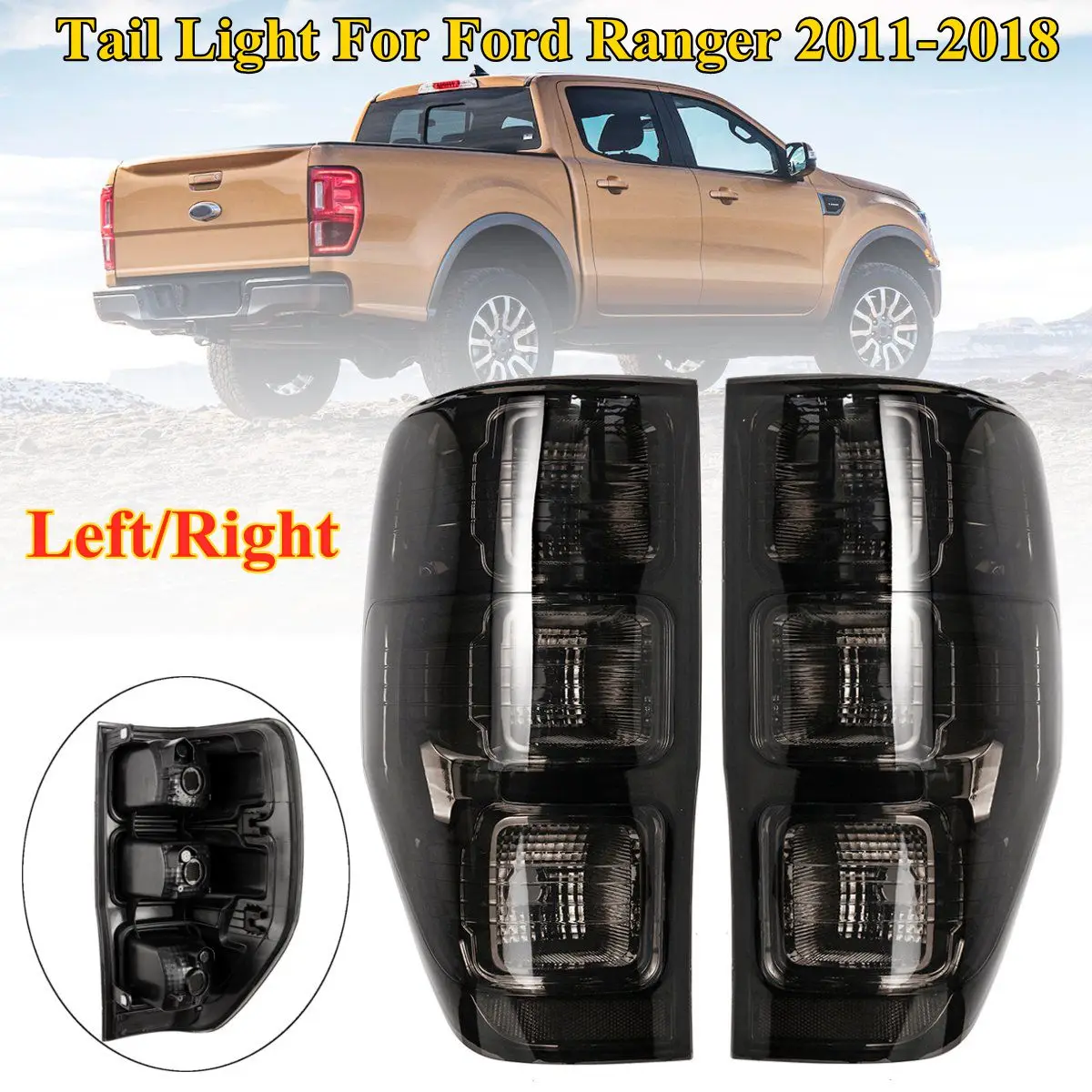Задний светильник лампа фонарь стоп сигнала для Ford Ranger PX T6 MK1 MK2 WildTrak XLT XL XLS 2011 2012 2013