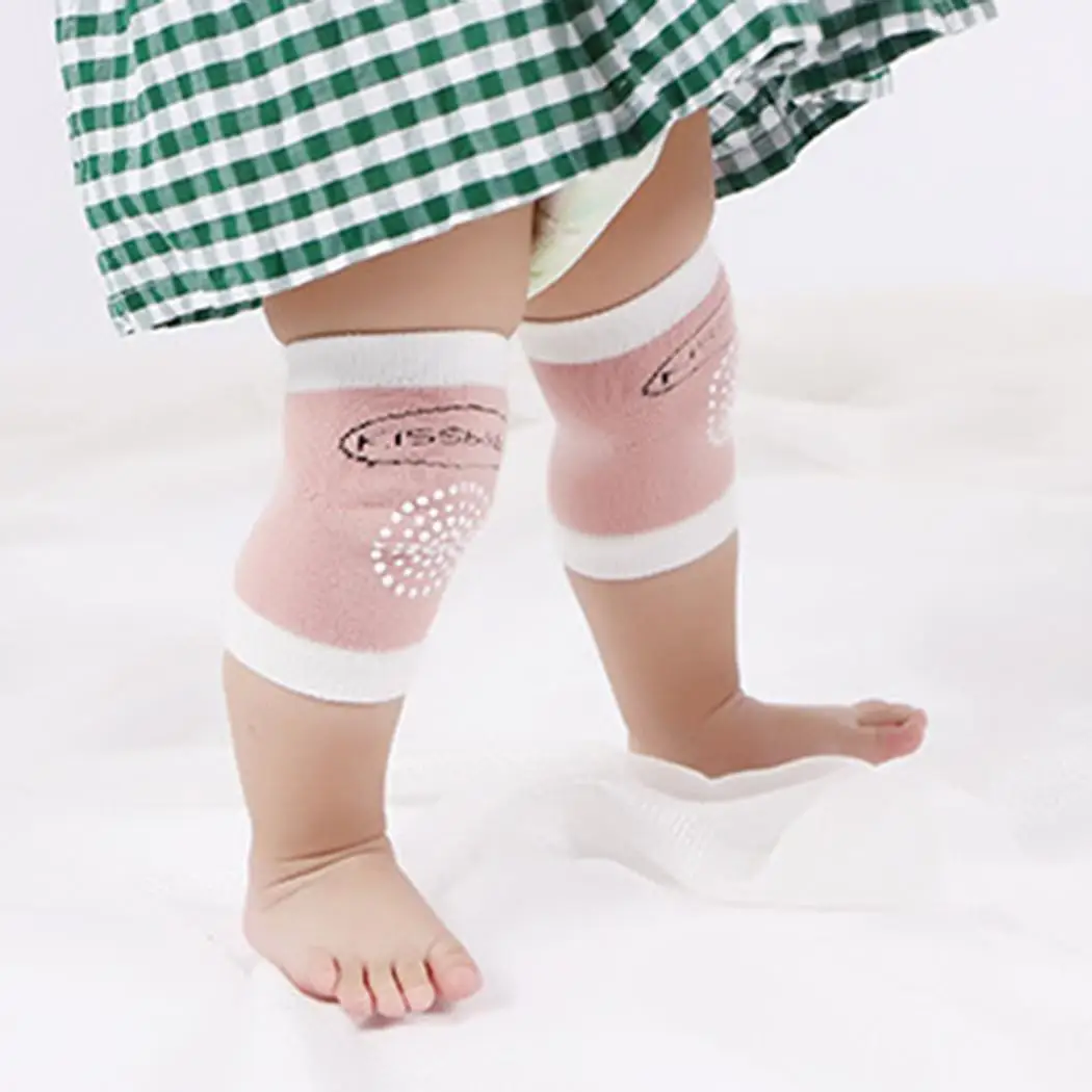 Soft Baby Knee Pads Kid Leg Safety All Seasons Breathable Crawling Red, Gray, Green, Brown, Blue Unisex Anti-Slip Cushion