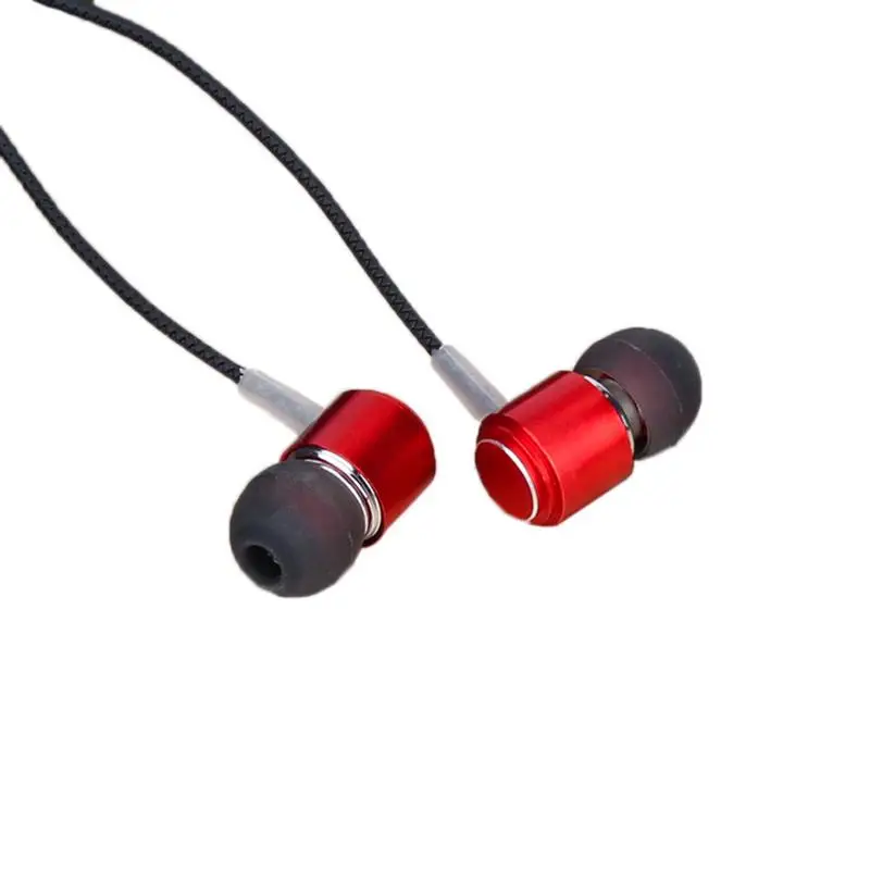

Latest Wired Earphone In Ear Super Bass Earbuds For IPhone Android System Adjusting Voice With Microphone
