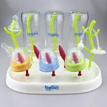 Портативный бутылки из-под молока сушилка очистки Подставка для хранения и сушки подстаканник Baby Care очистки барабан Drainer хранения полка для сосок